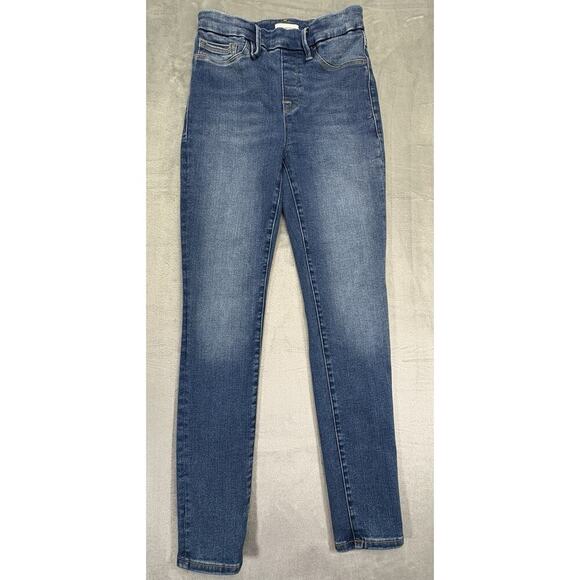 Good American Women’s Size 2 Pull-On Skinny Jeans – Good Condition STYLE GLV478T - Picture 1 of 11